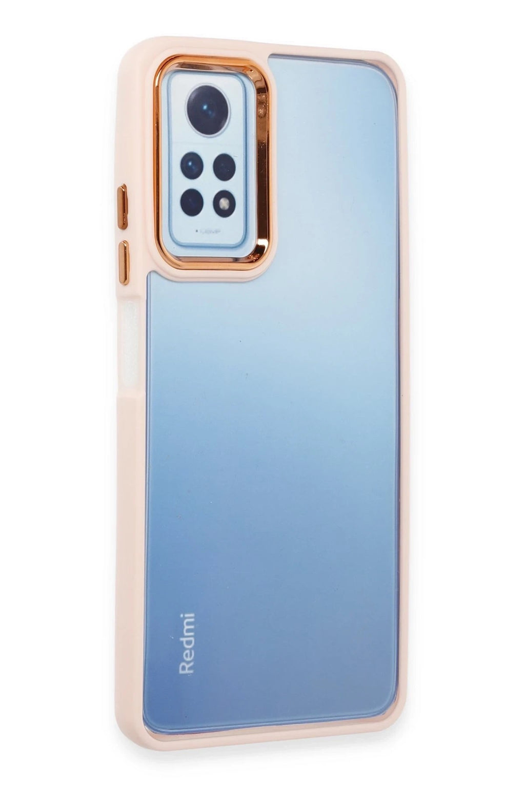 Mey İthalat® Redmi Note 12 Pro 4G Kılıf Dora Kapak - Pudra