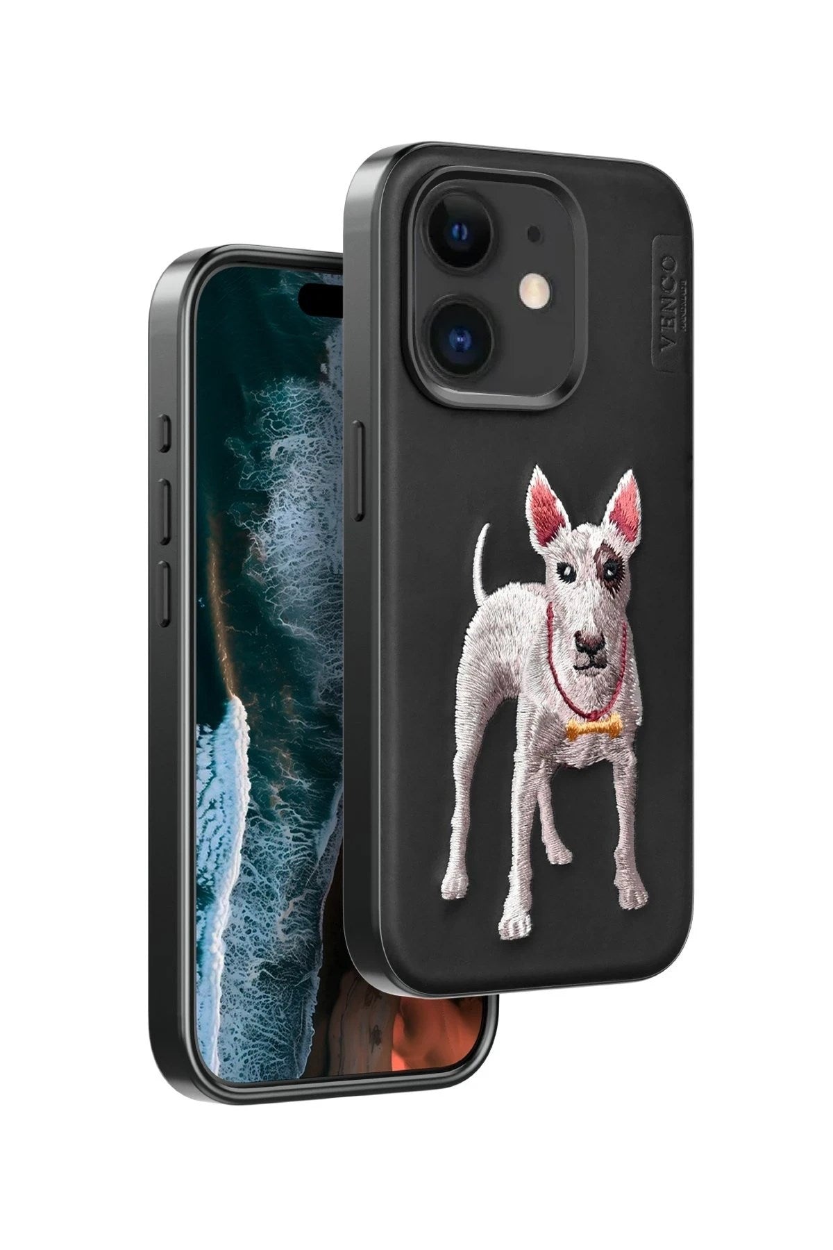 Mey İthalat® iPhone 11 Perma Desenli Kapak - Siyah