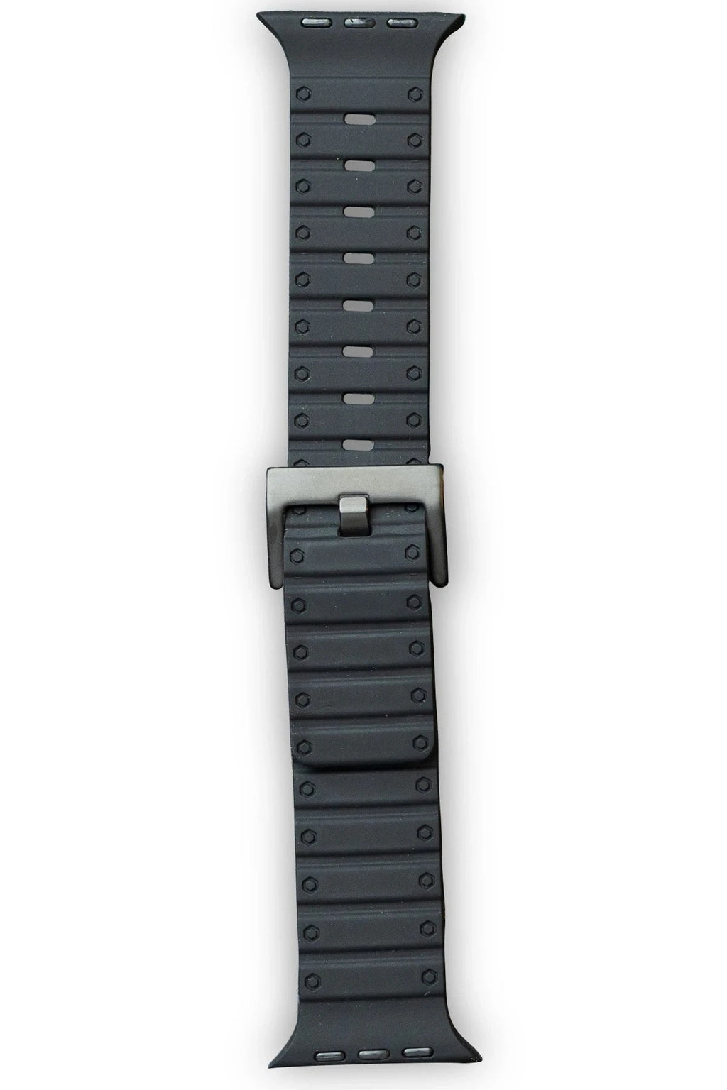 Mey İthalat® Watch 42mm Magnus Mıknatıslı Silikon Kordon - Siyah