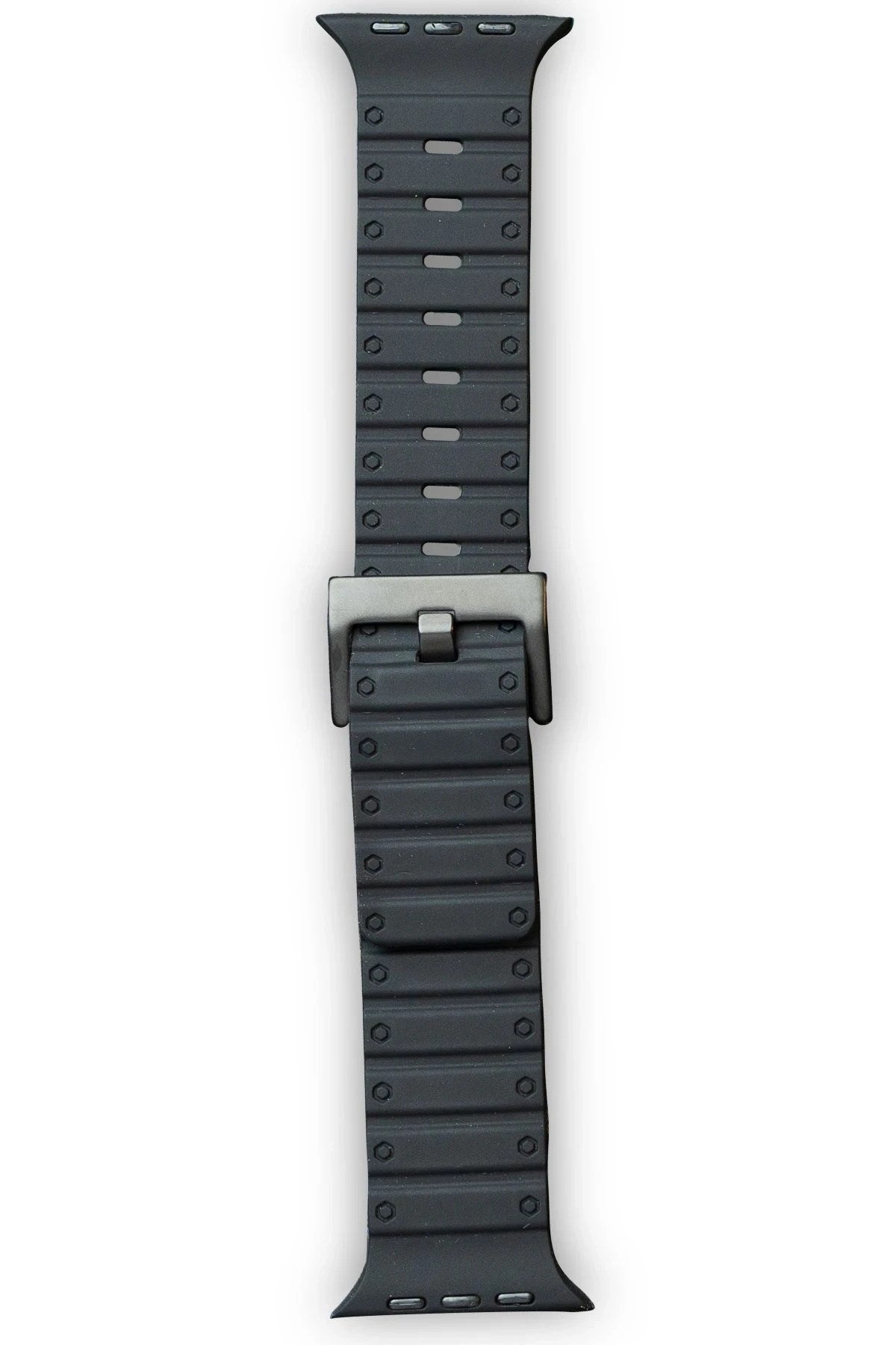 Mey İthalat® Watch 42mm Magnus Mıknatıslı Silikon Kordon - Siyah