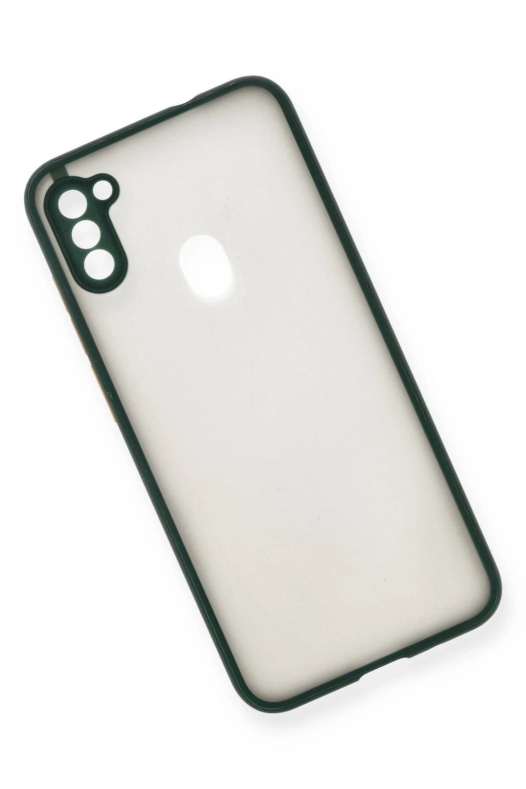 Mey İthalat® Samsung Galaxy A11 Kılıf Montreal Silikon Kapak - Yeşil