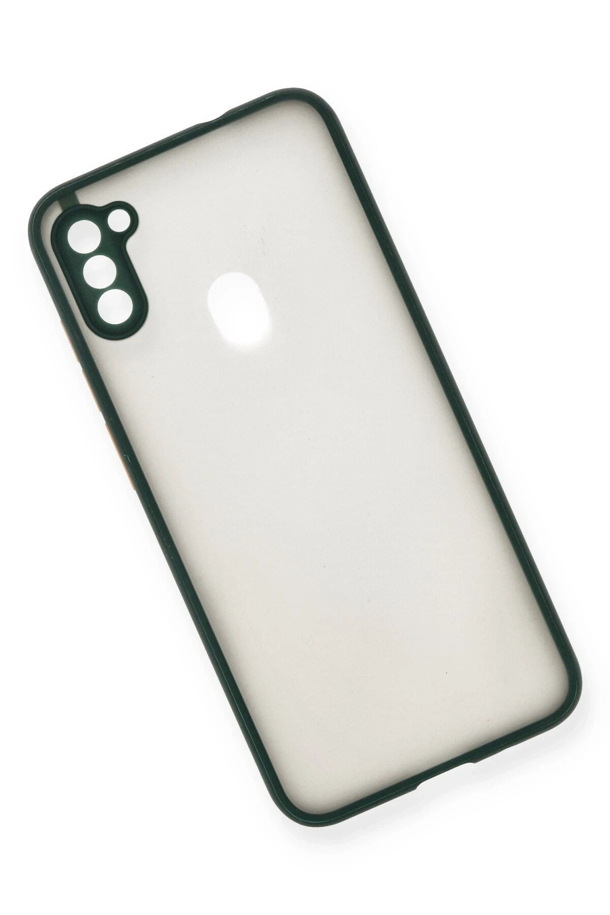 Mey İthalat® Samsung Galaxy A11 Kılıf Montreal Silikon Kapak - Yeşil