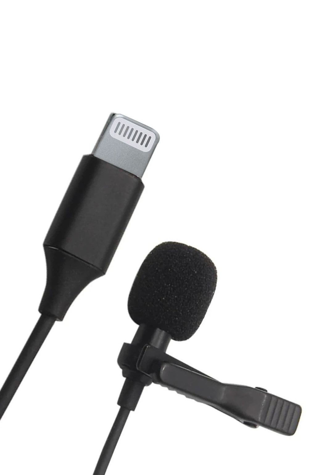 Mey İthalat® Lightning 2 Metre Double Mikrofon - Siyah