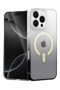 Mey İthalat® iPhone 16 Pro Pummel Shiny Magsafe Kapak - Siyah