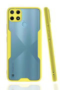 Mey İthalat® Realme C25Y Kılıf Platin Silikon - Sarı