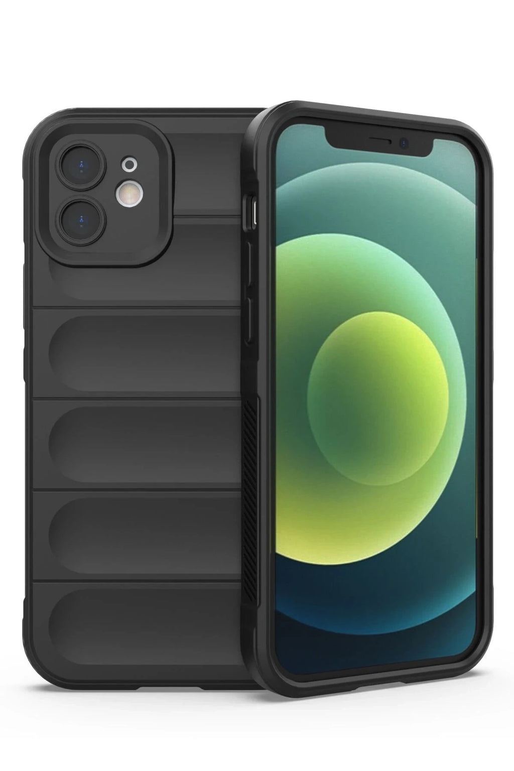 Mey İthalat® iPhone 12 Kılıf Optimum Silikon - Siyah