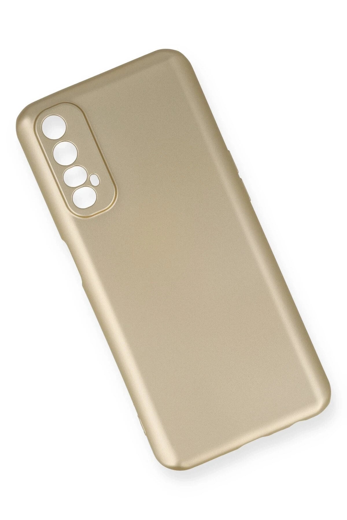 Mey İthalat® Realme 7 Kılıf First Silikon - Gold