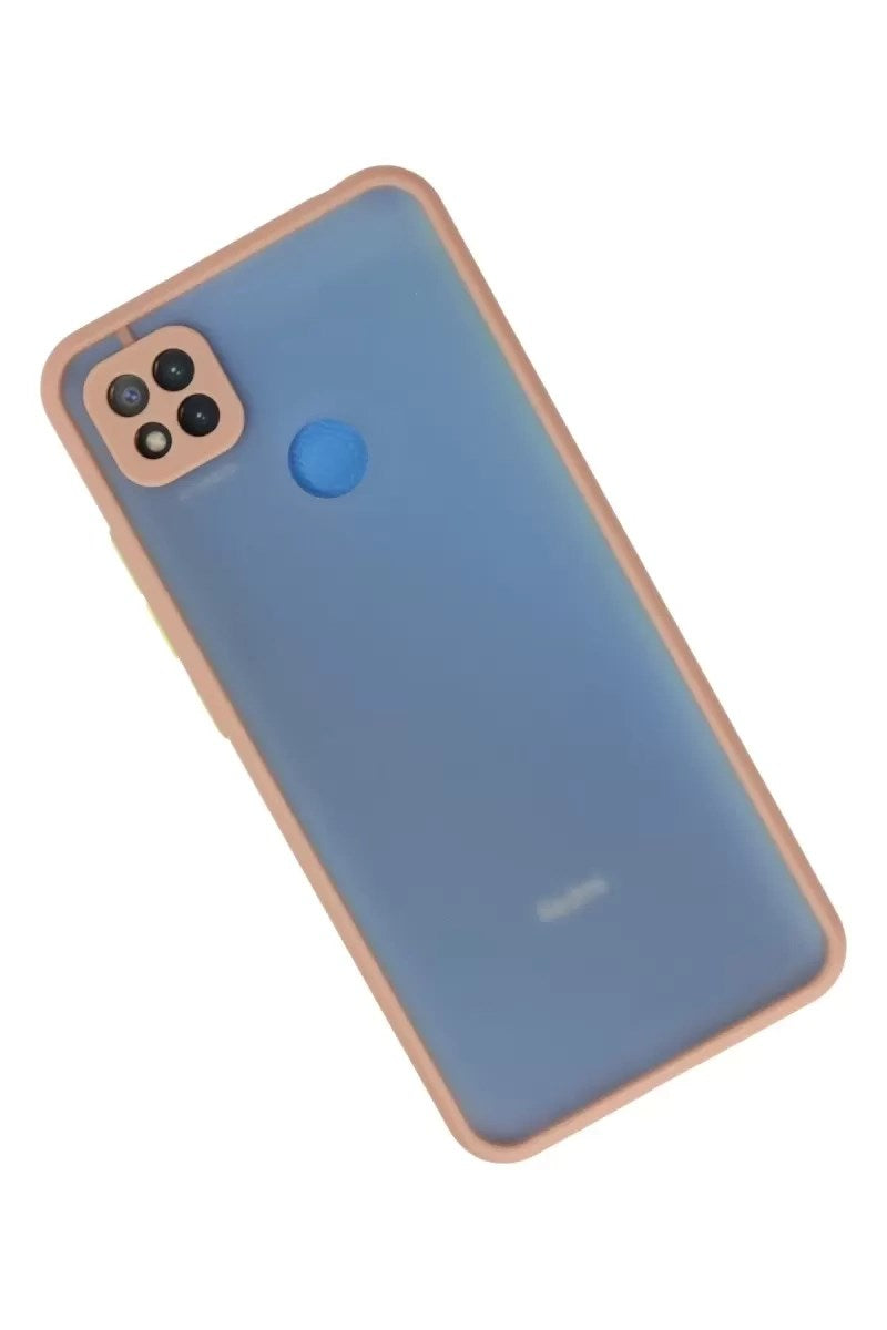 Mey İthalat® Redmi 9C Kılıf Montreal Silikon Kapak - Pembe