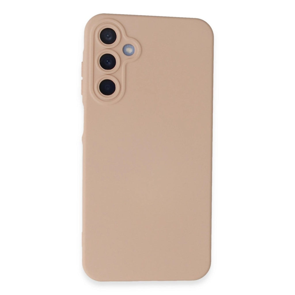 Mey İthalat® Samsung Galaxy A25 5G Kılıf Nano içi Kadife Silikon - Pudra