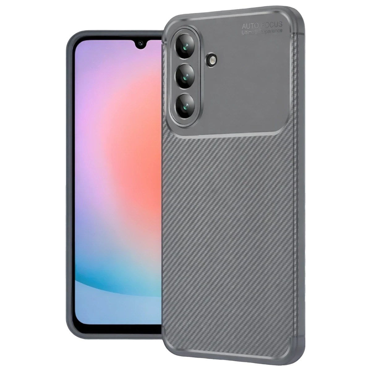 Mey İthalat® Samsung Galaxy A57 5G Auto Focus Karbon Kapak - Gri