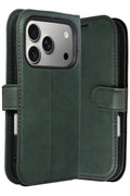 Mey İthalat® iPhone 17 Pro Trend S Plus Kapaklı Kılıf - Yeşil