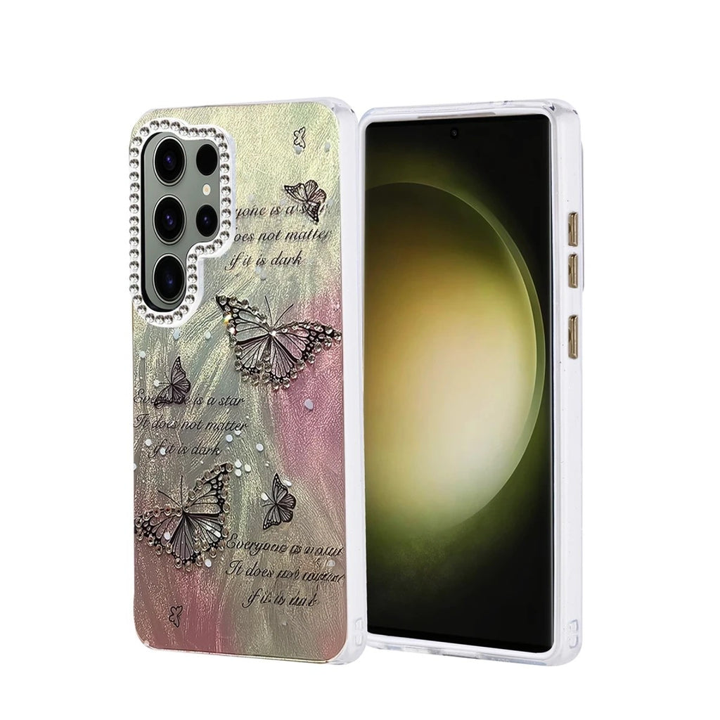 Mey İthalat® Samsung Galaxy S25 Ultra Kılıf Blade Aynalı Desenli Kapak - Desen 6