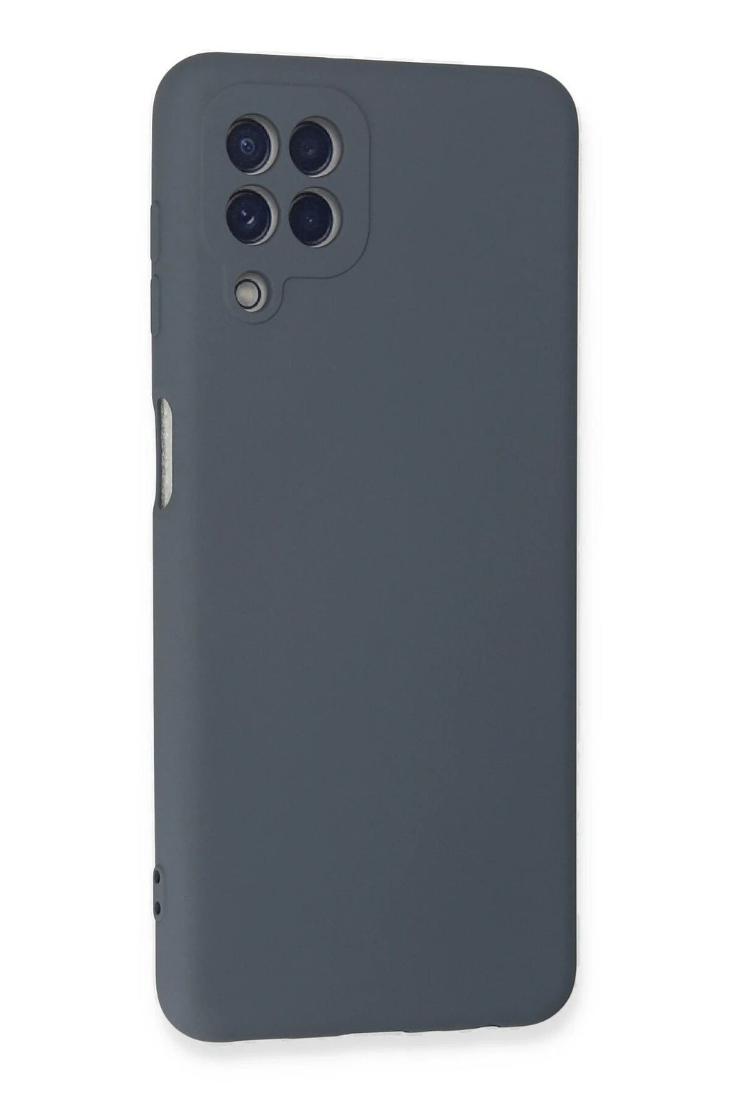 Mey İthalat® Samsung Galaxy A22 Kılıf Nano içi Kadife Silikon - Gri