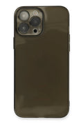 Mey İthalat® iPhone 13 Pro Kılıf Fly Lens Silikon - Siyah