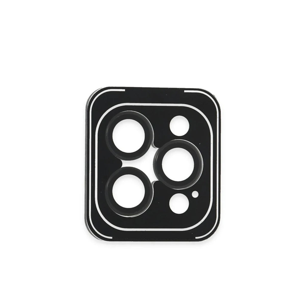 Mey İthalat® iPhone 16 Pro Max PVD Metal Kamera Lens - Siyah