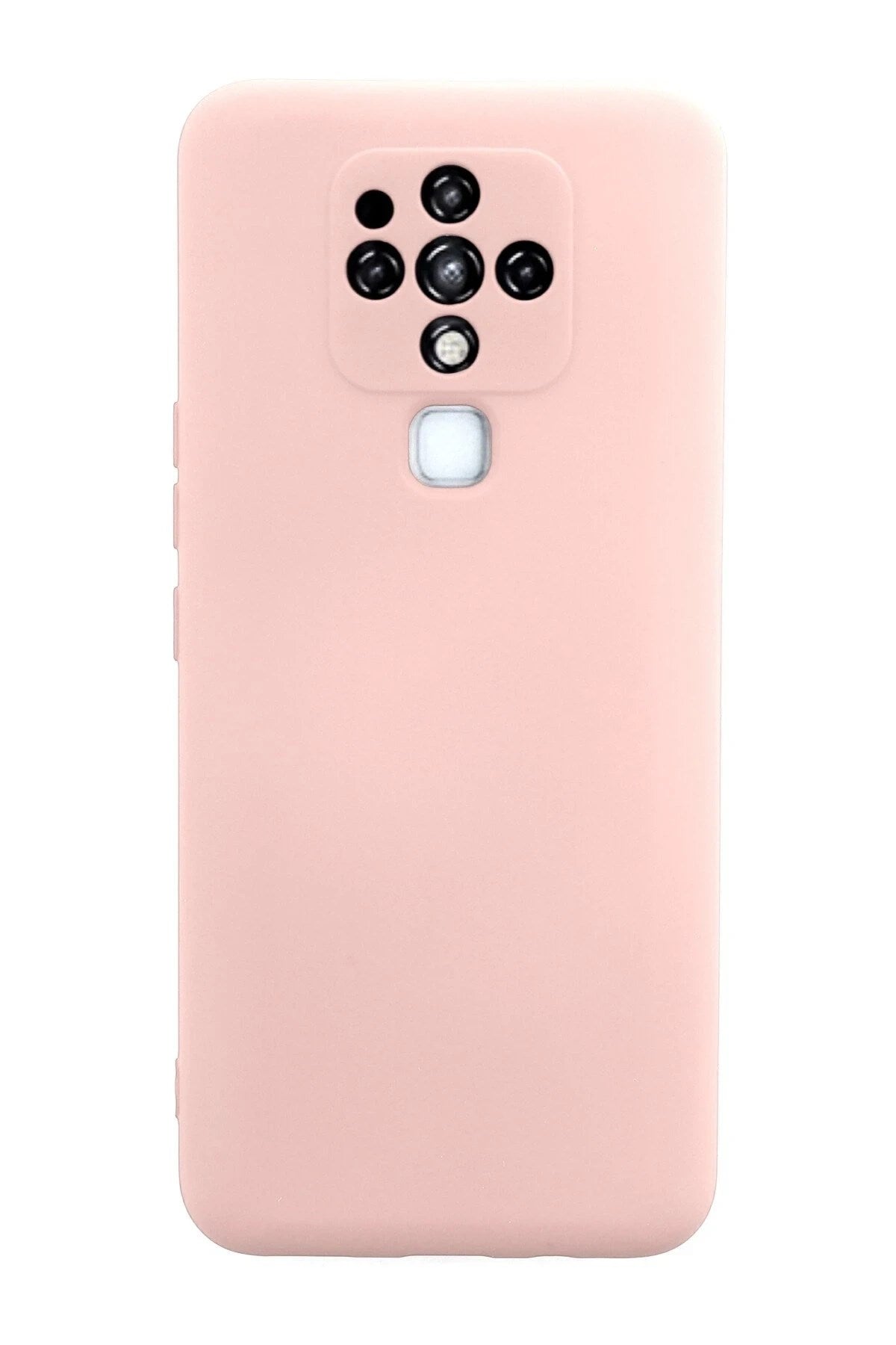 Mey İthalat® Tecno Camon 16 Kılıf Nano içi Kadife Silikon - Pudra