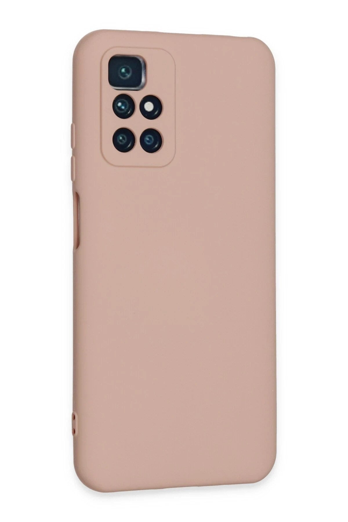 Mey İthalat® Redmi 10 2022 Kılıf Nano içi Kadife Silikon - Pudra