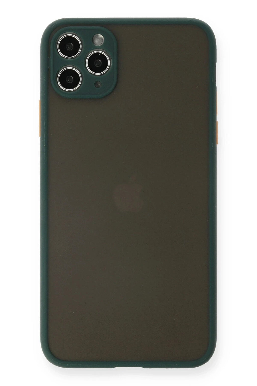 Mey İthalat® iPhone 11 Pro Max Kılıf Montreal Silikon Kapak - Yeşil