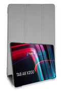 Mey İthalat® Samsung Galaxy X200 Tab A8 10.5 Kılıf Tablet Smart Kılıf - Gri