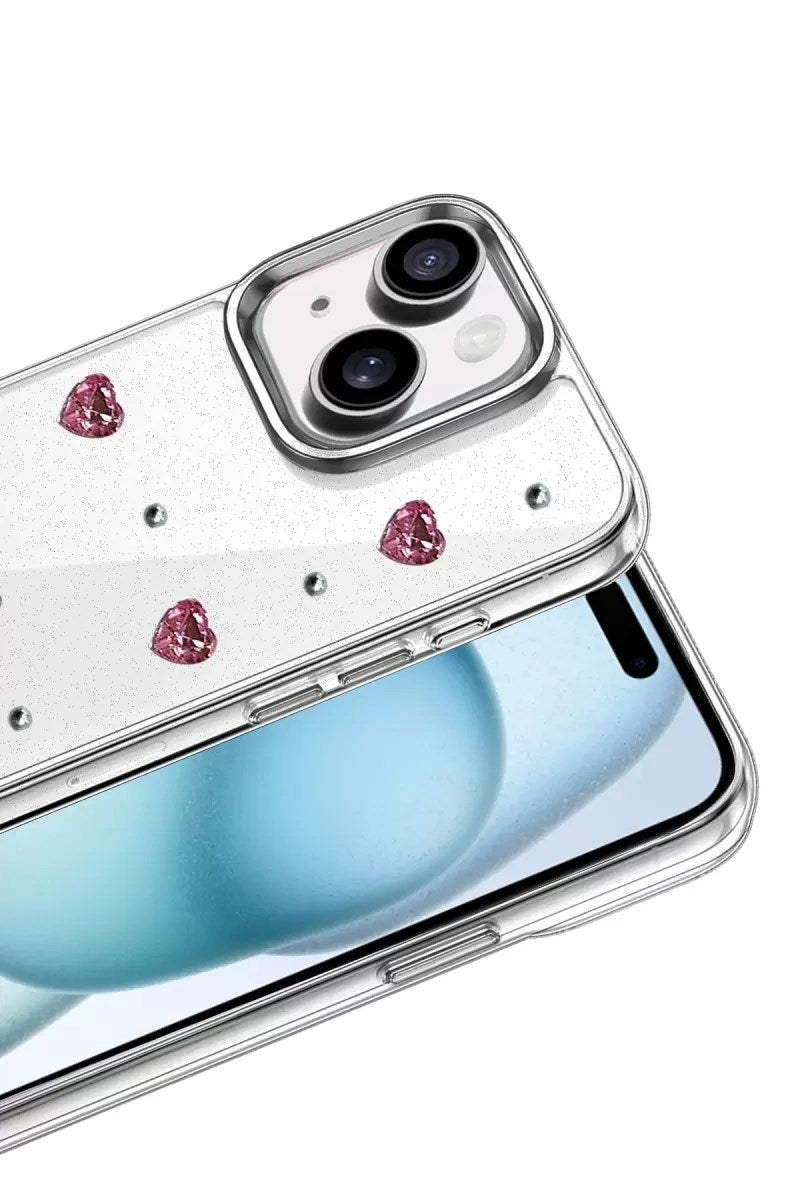Mey İthalat® iPhone 15 Fiyonk Desenli Kapak - Desen 3