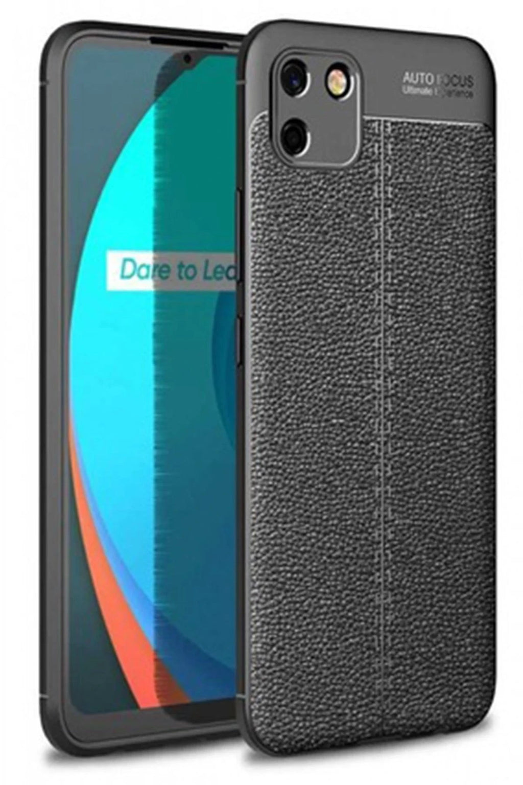 Mey İthalat® Realme C11 Kılıf Auto Focus Kapak - Siyah