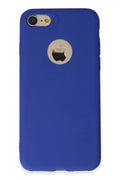 Mey İthalat® iPhone 7 Kılıf First Silikon - Lacivert