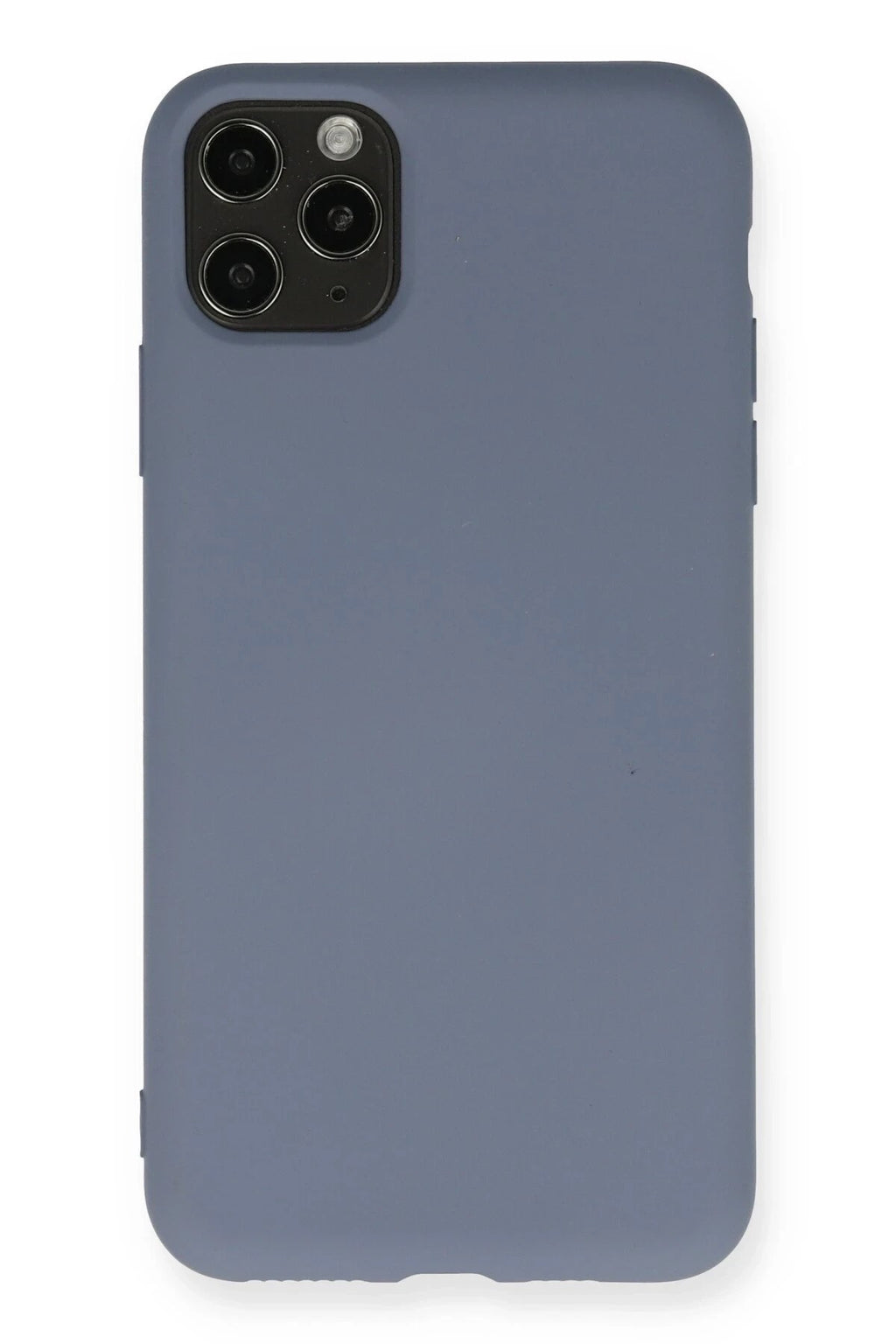 Mey İthalat® iPhone 11 Pro Max Kılıf Nano içi Kadife Silikon - Gri