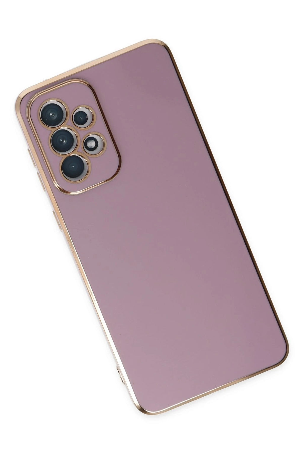 Mey İthalat® Samsung Galaxy A73 5G Kılıf Volet Silikon - Mor