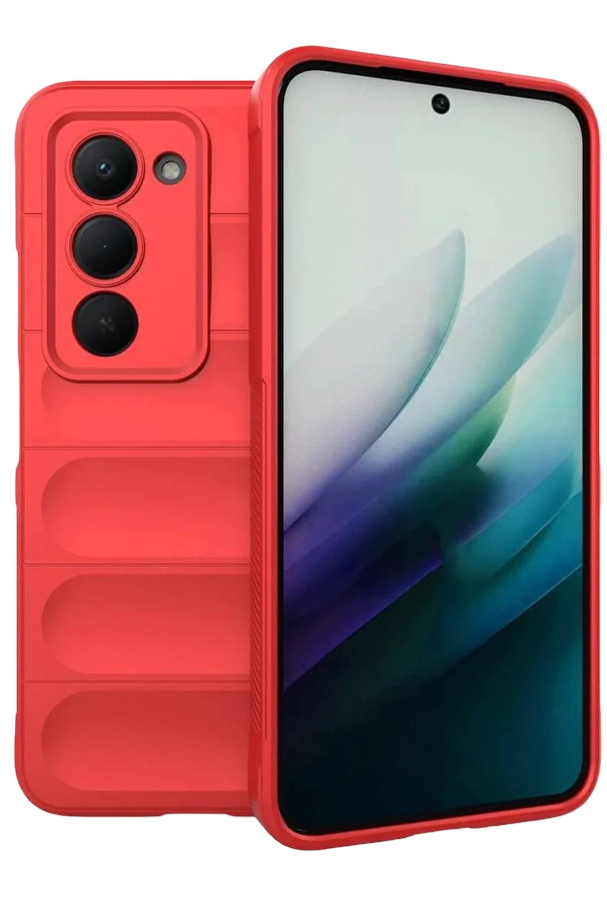 Mey İthalat® Redmi 15 4G Optimum Silikon - Kırmızı