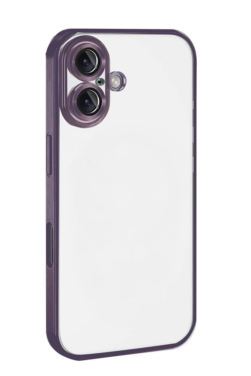 Mey İthalat® iPhone 17 Lensli Silikon - Mor