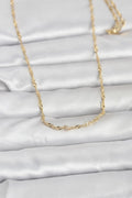 Mey İthalat® CM 14K Gold Renk Burgu Zincirli 60 cm Kadın Kolye
