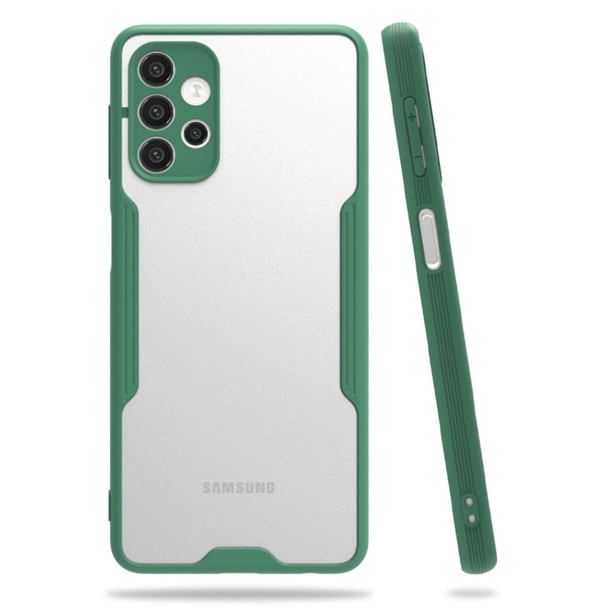 Mey İthalat® Samsung Galaxy A52 Kılıf Platin Silikon - Yeşil