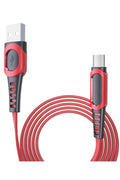 Mey İthalat® DC01 Süper Hızlı Micro USB Kablo 1M 2.4A - Kırmızı