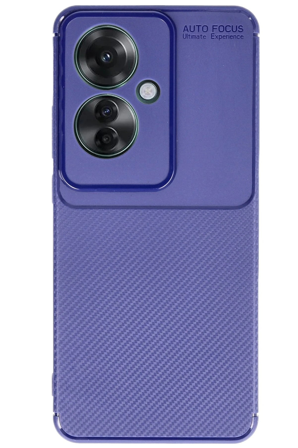 Mey İthalat® Reno 11F Kılıf Auto Focus Karbon Kapak - Lacivert