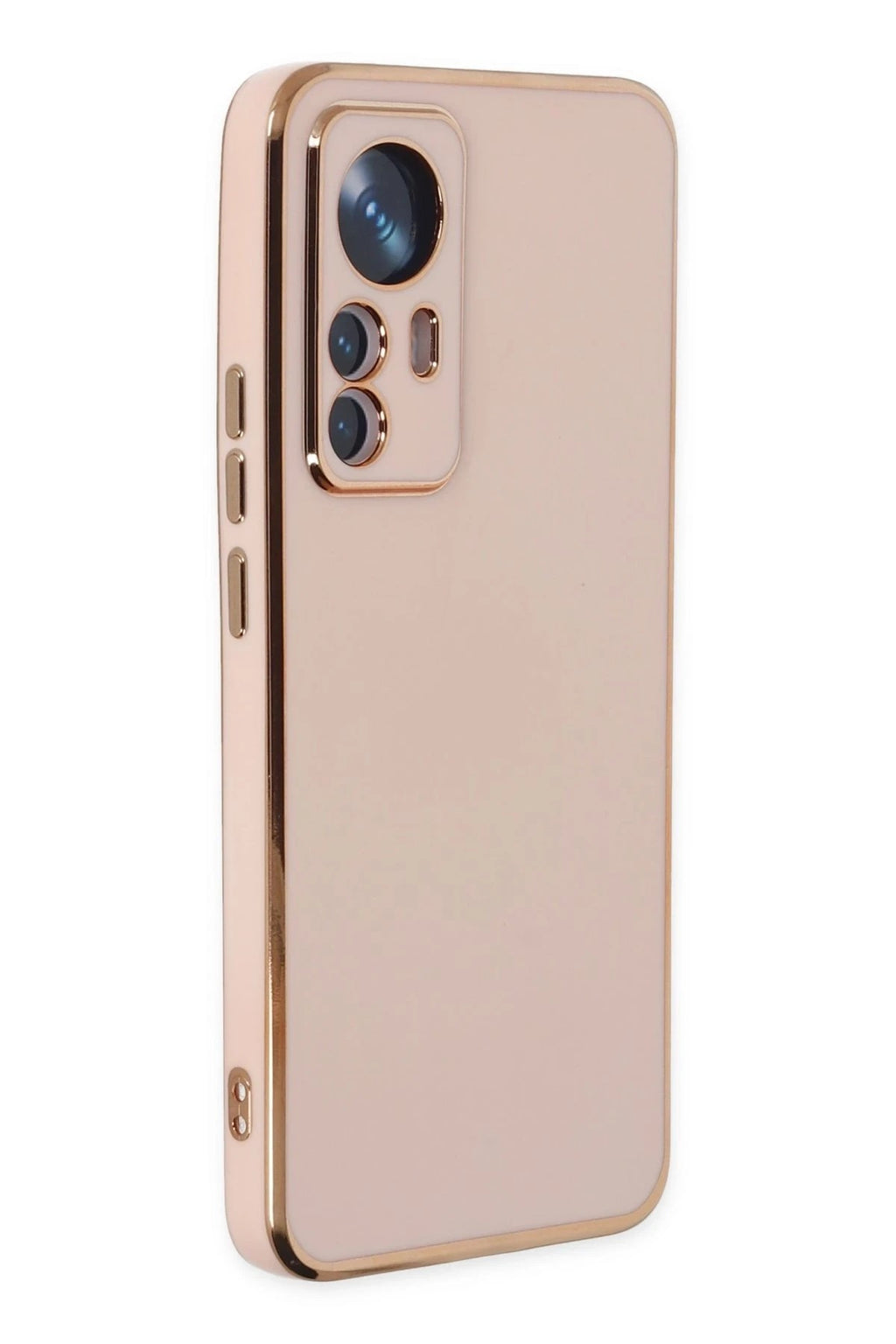 Mey İthalat® Mi 12T Pro Kılıf Volet Silikon - Pembe