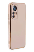 Mey İthalat® Mi 12T Pro Kılıf Volet Silikon - Pembe