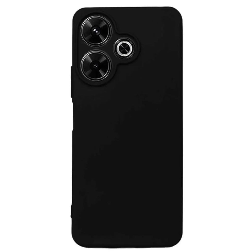 Mey İthalat® Redmi 13 4G Kılıf First Silikon - Siyah