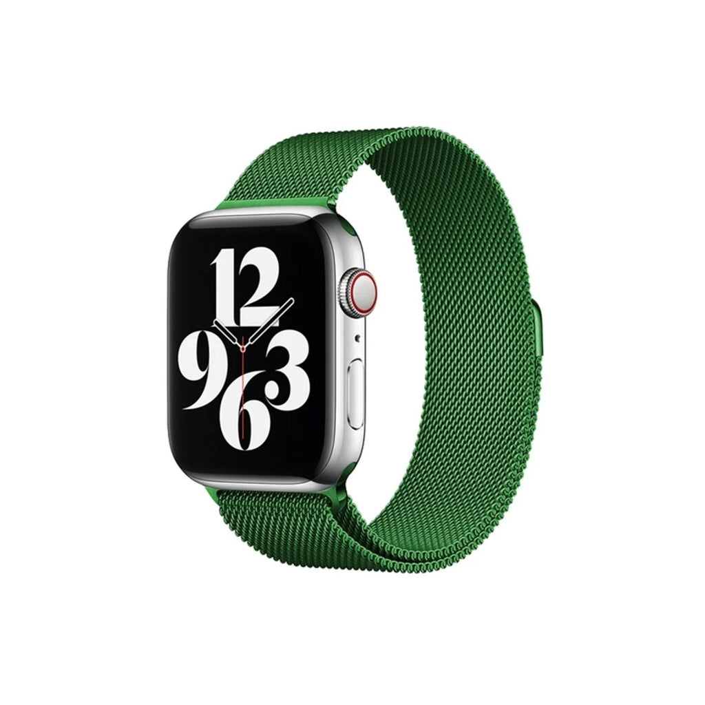 Mey İthalat® Watch 38mm Metal Mıknatıslı Kordon - Yeşil