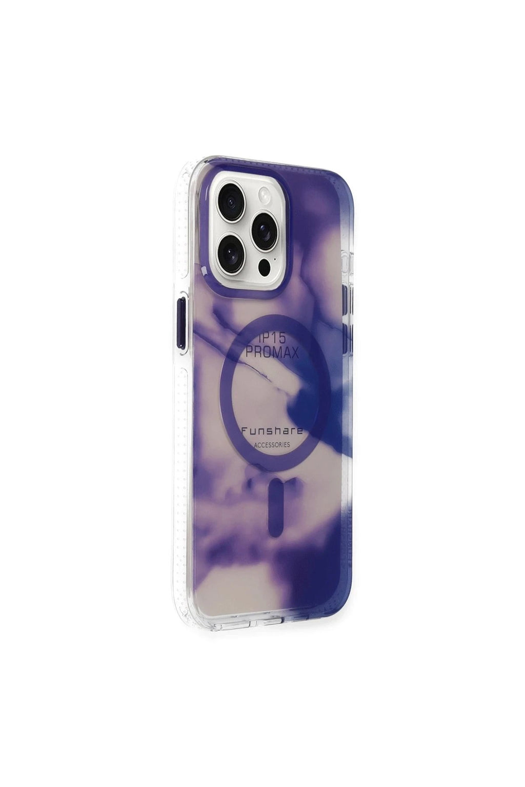 Mey İthalat® iPhone 15 Pro Max Phantom Magsafe Kapak - Mor