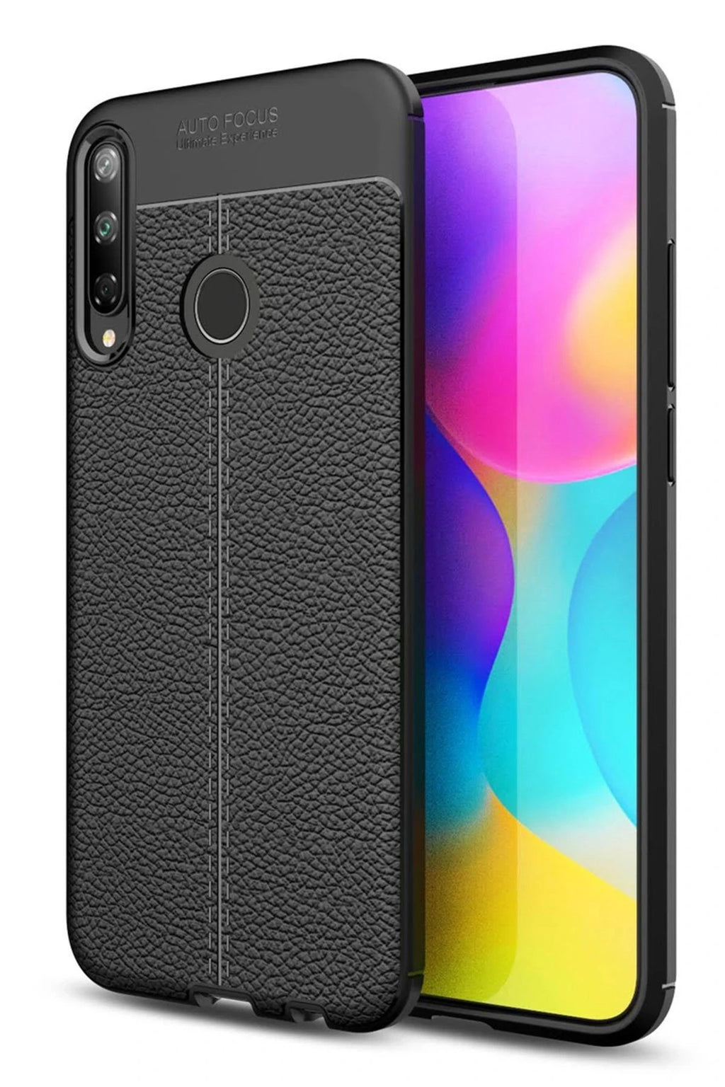 Mey İthalat® Huawei P40 Lite E Kılıf Auto Focus Kapak - Siyah