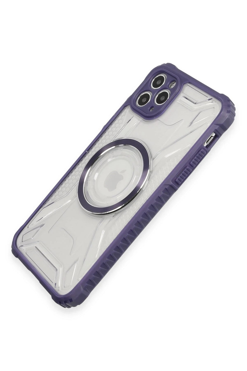 Mey İthalat® iPhone 11 Pro Max Kılıf Prag Magneticsafe Kapak - Derin Mor
