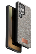Mey İthalat® Samsung Galaxy S25 Ultra Bright Simli Kapak - Gold