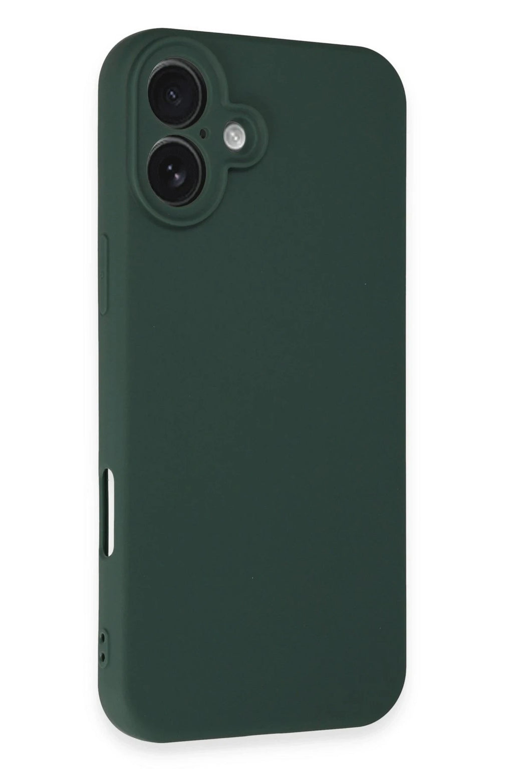 Mey İthalat® iPhone 16 Plus Kılıf First Silikon - Koyu Yeşil