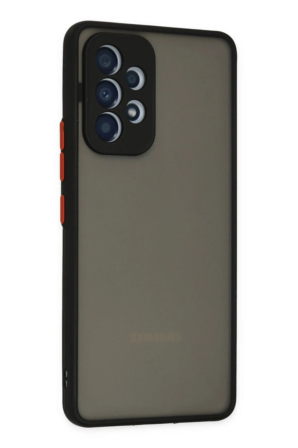 Mey İthalat® Samsung Galaxy A53 5G Kılıf Montreal Silikon Kapak - Siyah