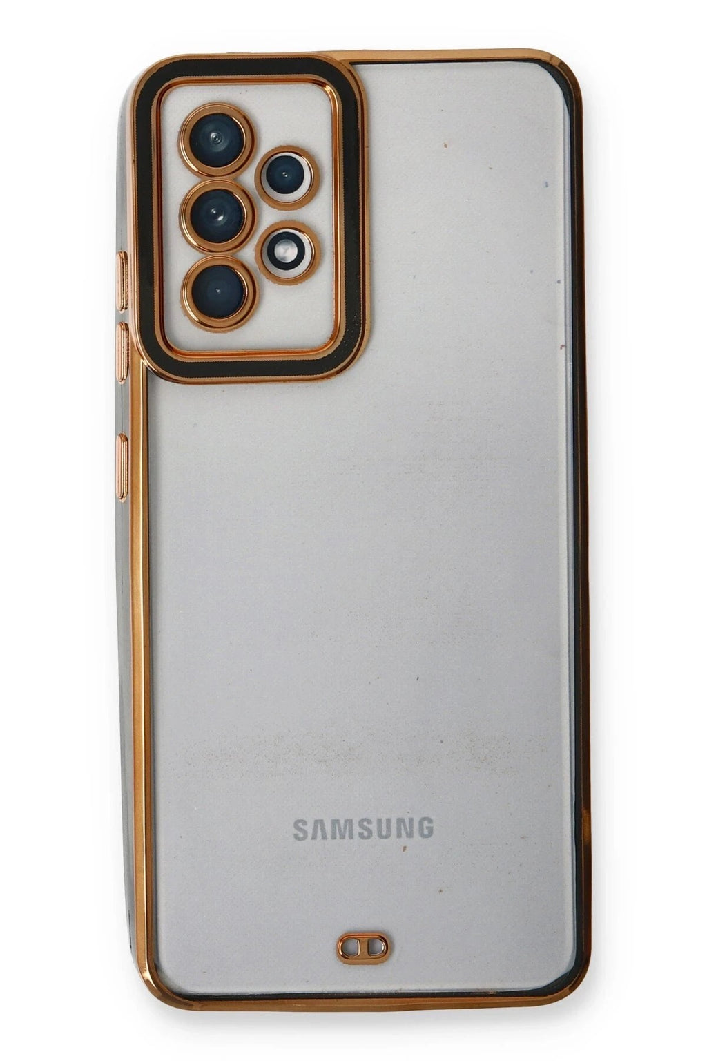 Mey İthalat® Samsung Galaxy A73 5G Kılıf Liva Lens Silikon - Siyah