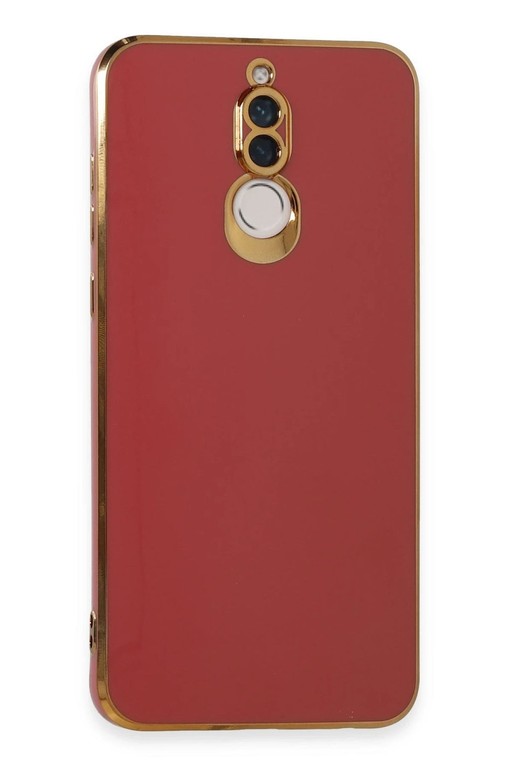 Mey İthalat® Huawei Mate 10 Lite Kılıf Volet Silikon - Kırmızı
