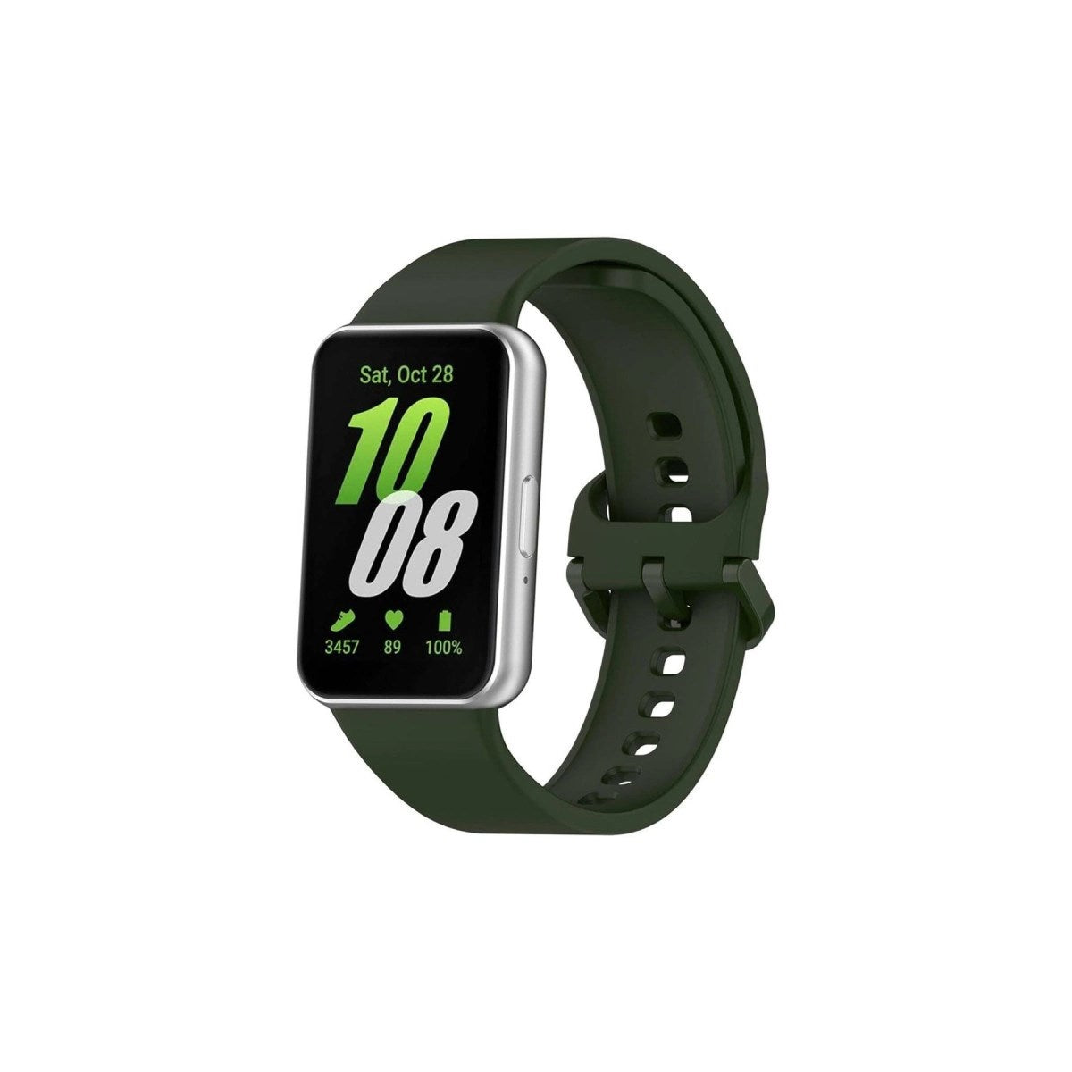 Mey İthalat® Samsung Galaxy Fit 3 Klasik Kordon - Haki Yeşil
