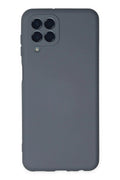 Mey İthalat® Samsung Galaxy M33 Kılıf Nano içi Kadife Silikon - Gri