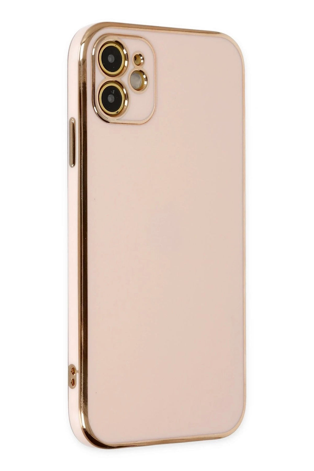Mey İthalat® iPhone 12 Kılıf Volet Silikon - Pembe
