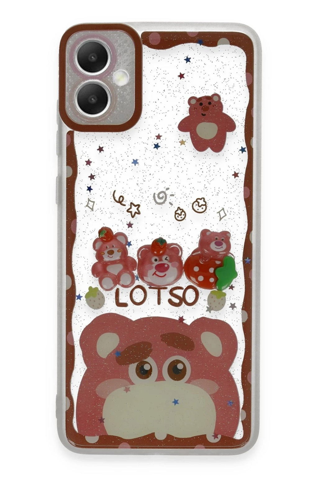 Mey İthalat® Samsung Galaxy A05 Kılıf Sweet Desenli Silikon Kapak - Pembe